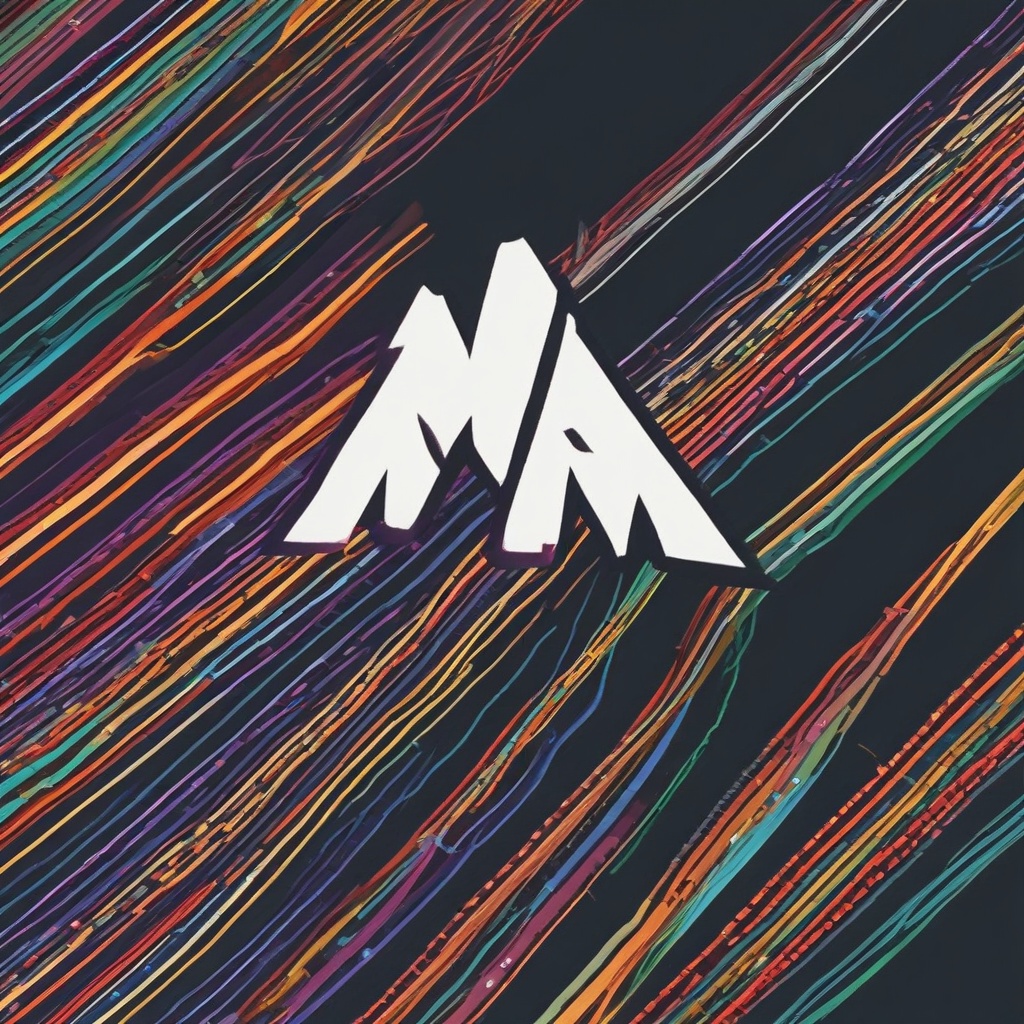 MicroKM logo with multicolored threads